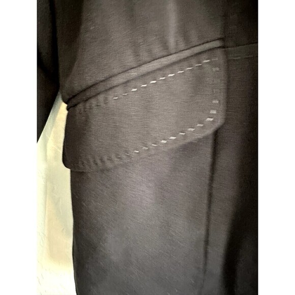 Lane Bryant Woman's Black Blazer Size 18 Career Work Formal Office Modern - Picture 13 of 15